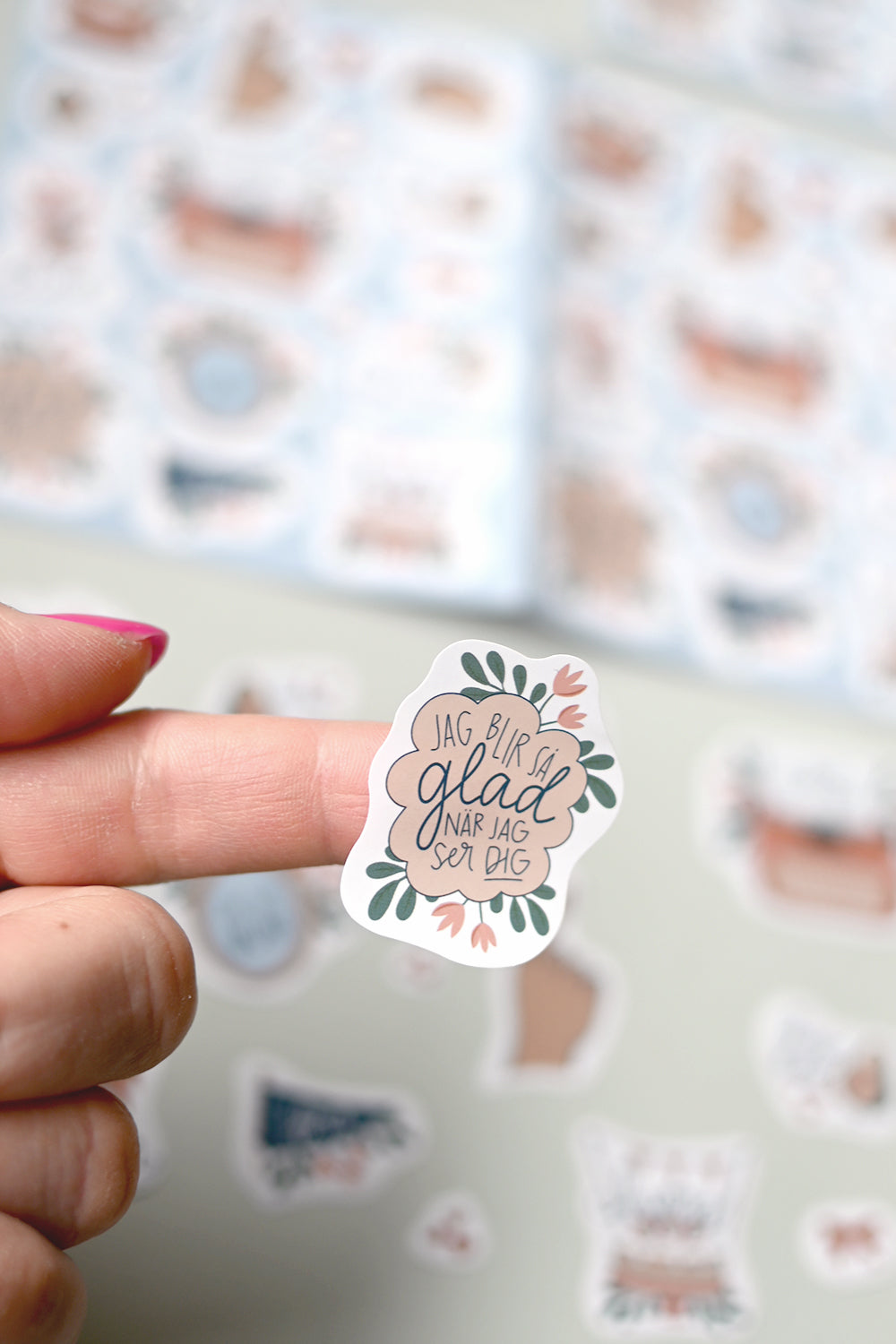 Klistermärkesark: Taco lov för dig