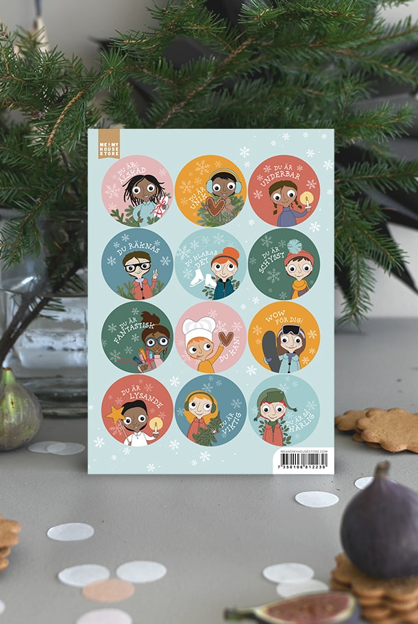 Klistermärkesark: Du är älskad