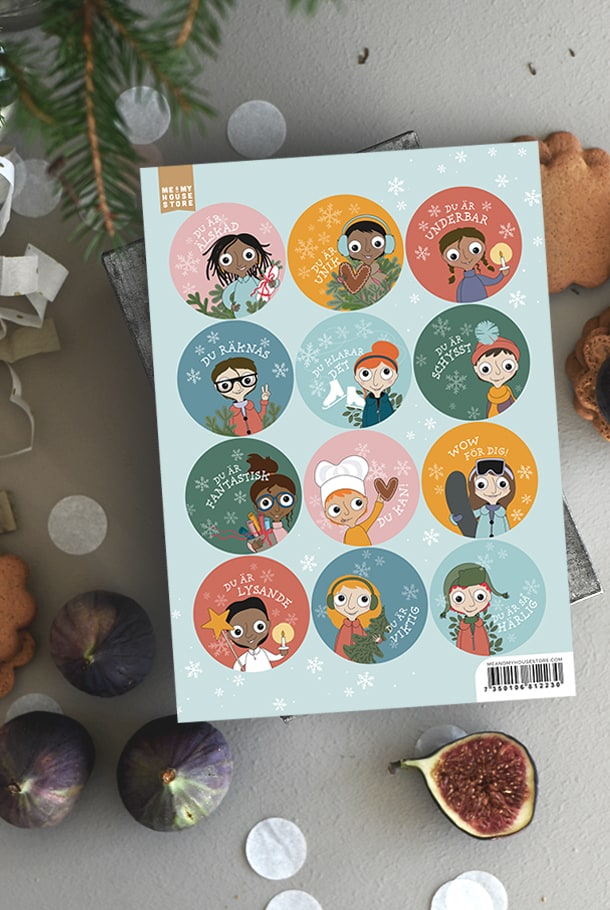 Klistermärkesark: Du är älskad