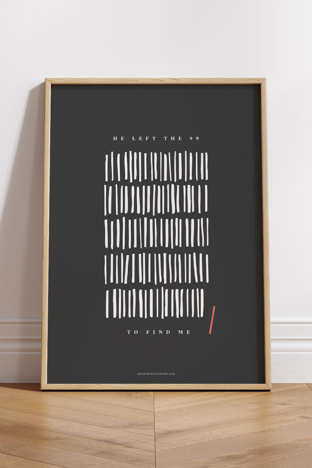 Poster: He left the 99 to find me