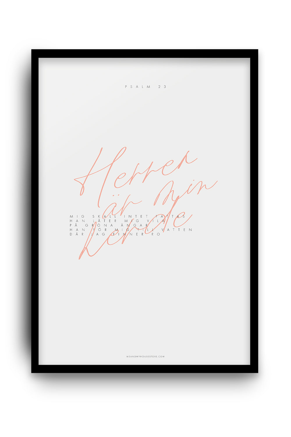 Poster: Herren är min herde