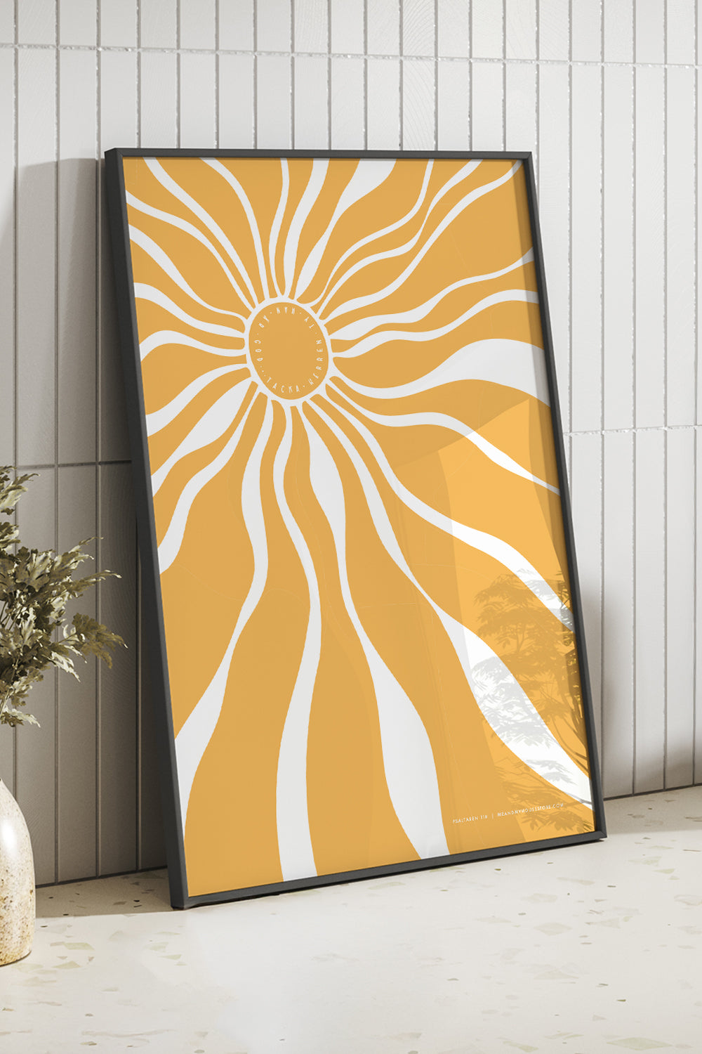 Poster: Tacka Herren ty Han är god