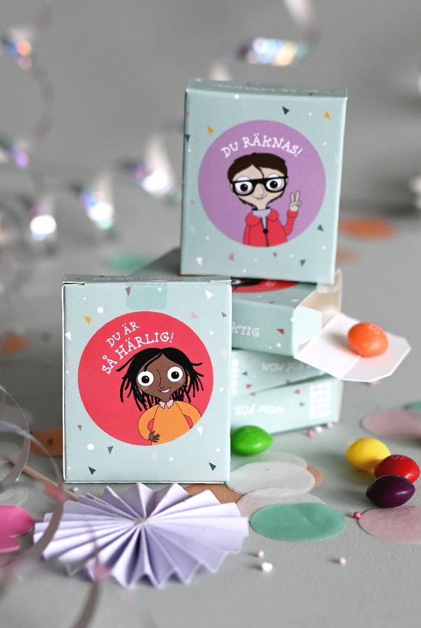 Tablettask: Du räknas! / Du är så härlig!