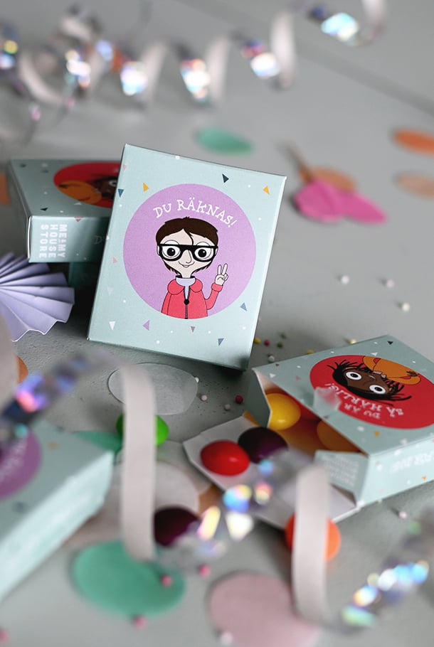 Tablettask: Du räknas! / Du är så härlig!