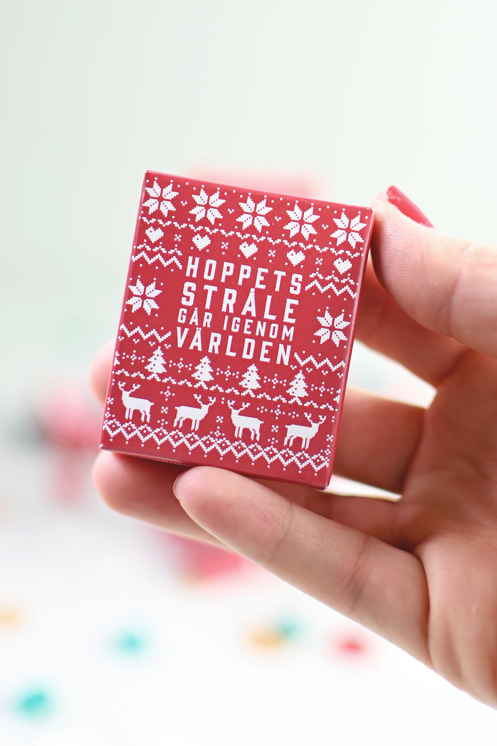 Julig tablettask: Hoppets stråle