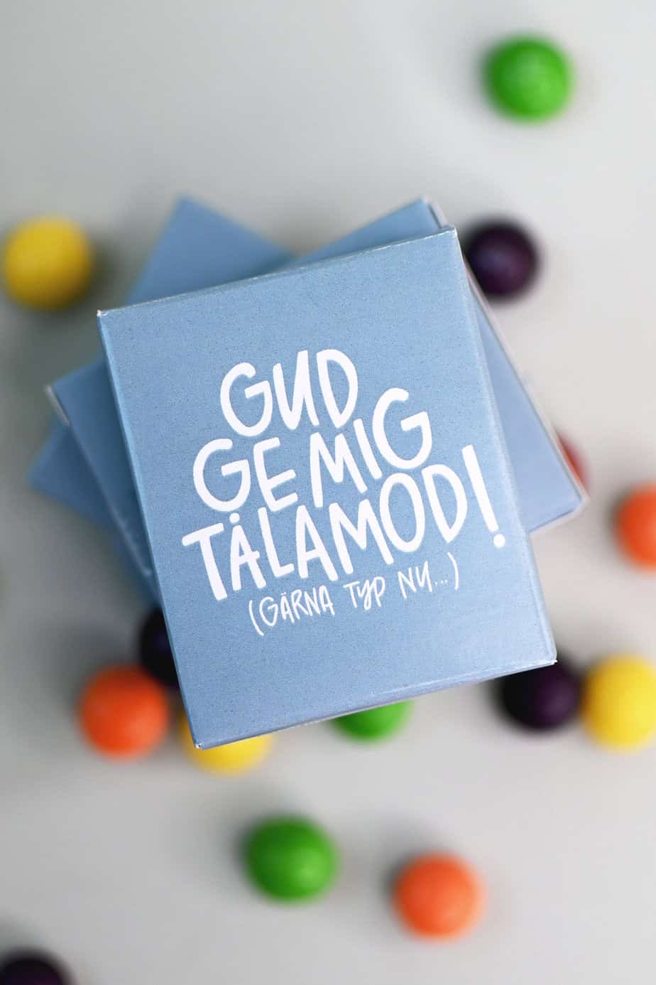 Tablettask: Gud, ge mig tålamod!