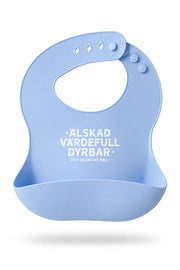 Haklapp i blått: Älskad, värdefull, dyrbar