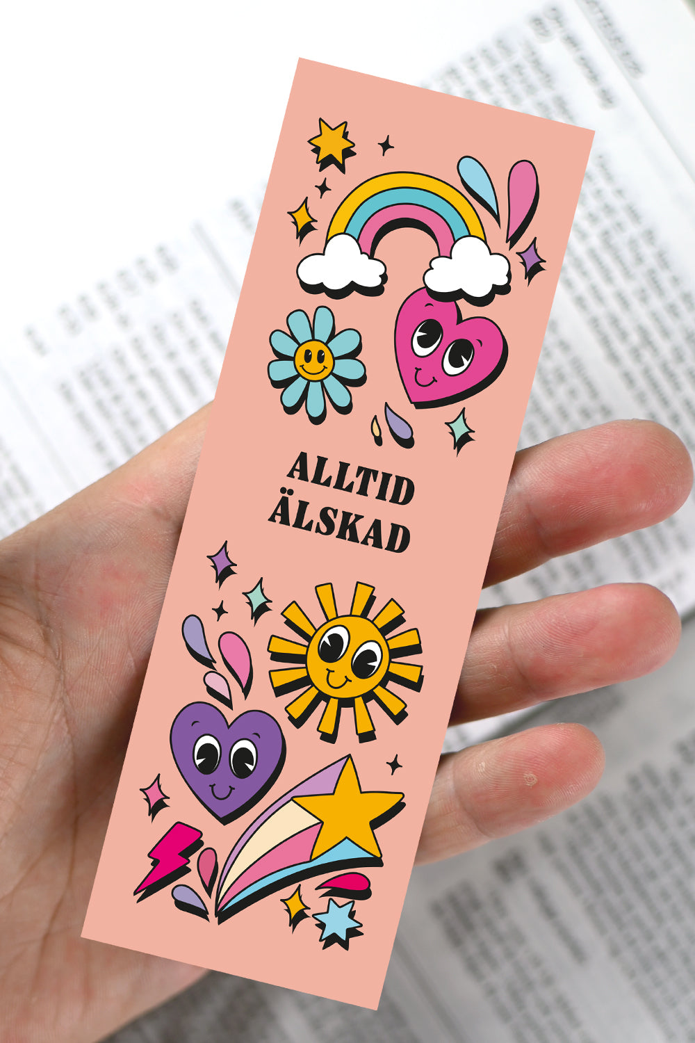 Bokmärke: Alltid älskad