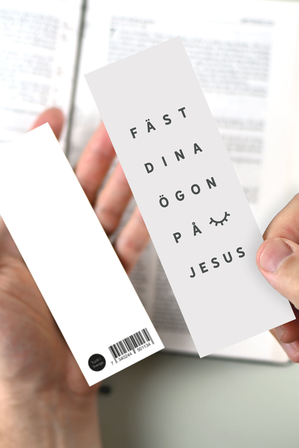 Bokmärke: Fäst dina ögon på Jesus