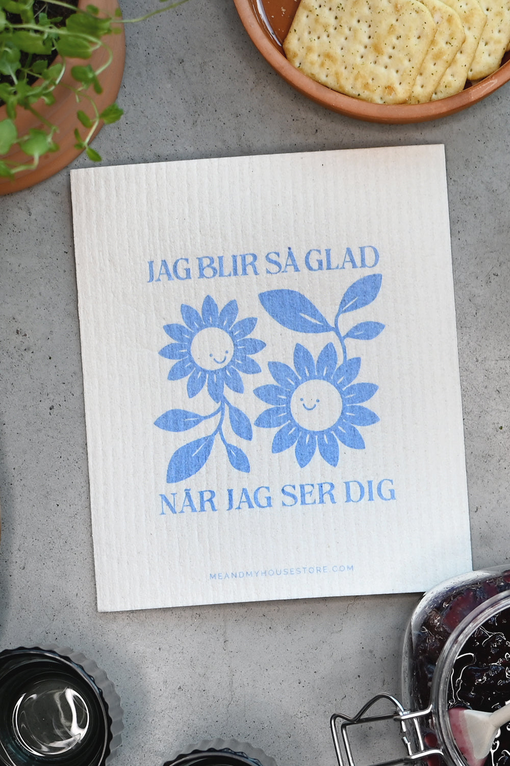 Vit disktrasa: Jag blir så glad när jag ser dig