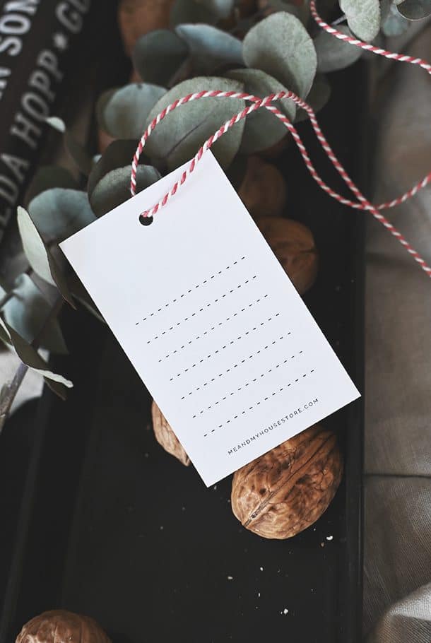 10-pack! Juletikett: När juldagsmorgon glimmar och I signad juletid
