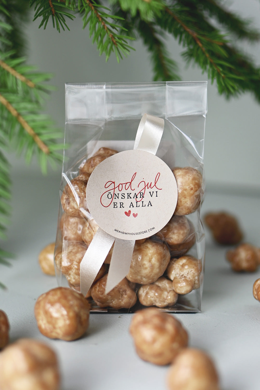 Popcorn med kolasmak: God jul önskar vi er alla