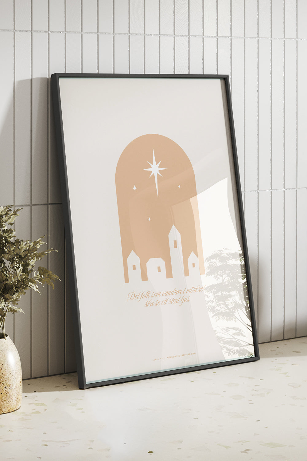 Julposter: Det folk som vandrar i mörkret