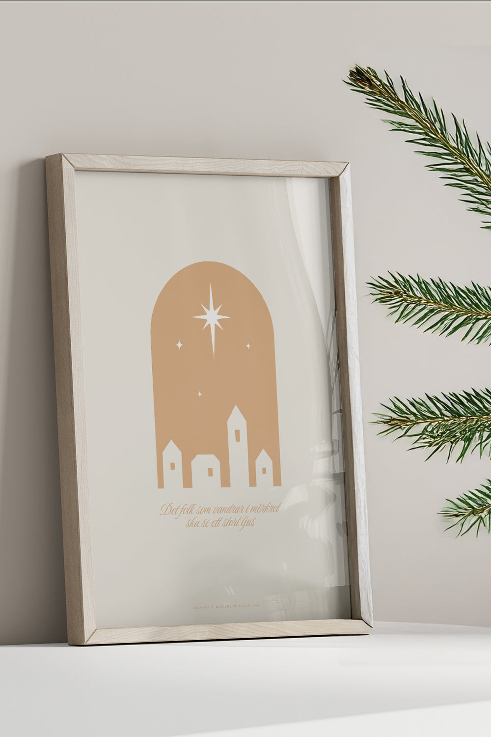 Julposter: Det folk som vandrar i mörkret