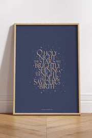 Julposter: O holy night