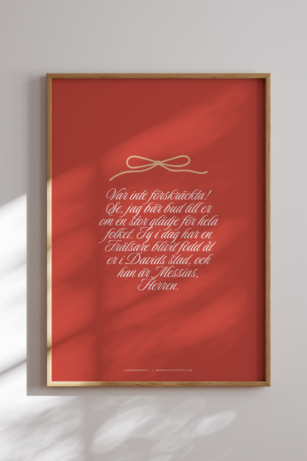 Julposter: Var inte förskräckta