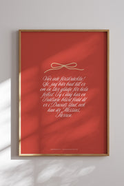 Julposter: Var inte förskräckta