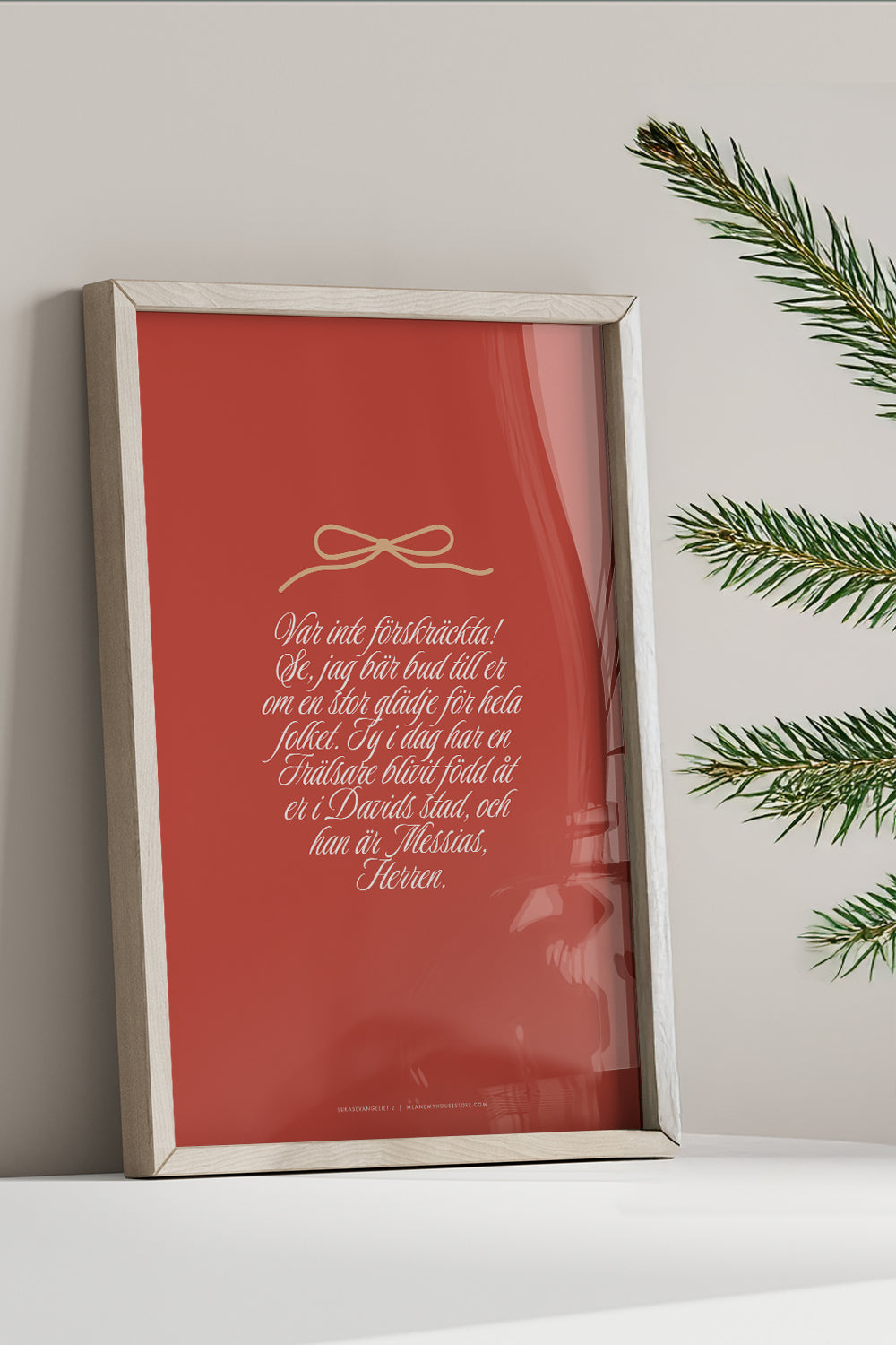 Julposter: Var inte förskräckta