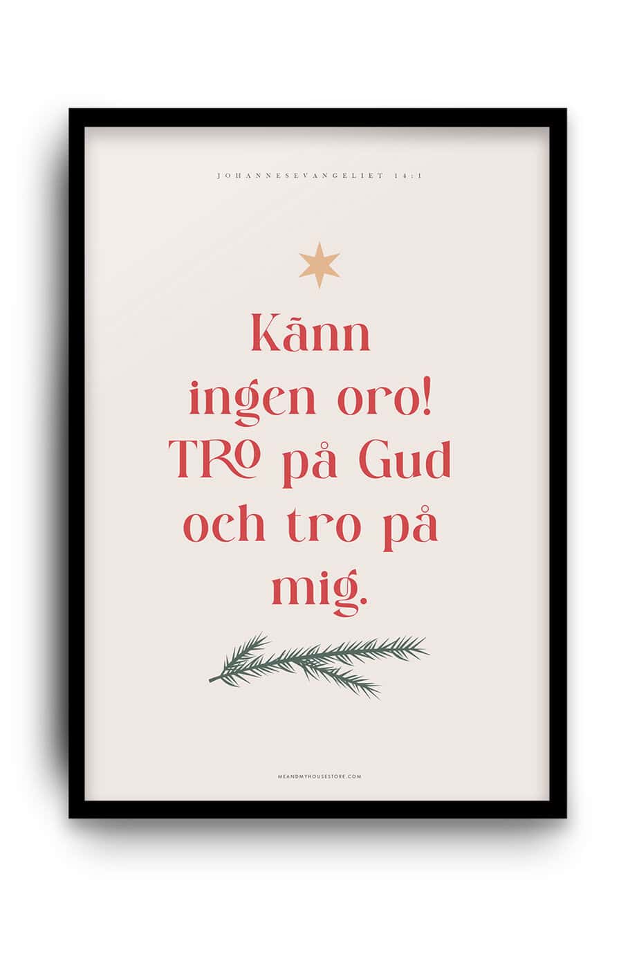 Julposter: Känn ingen oro!