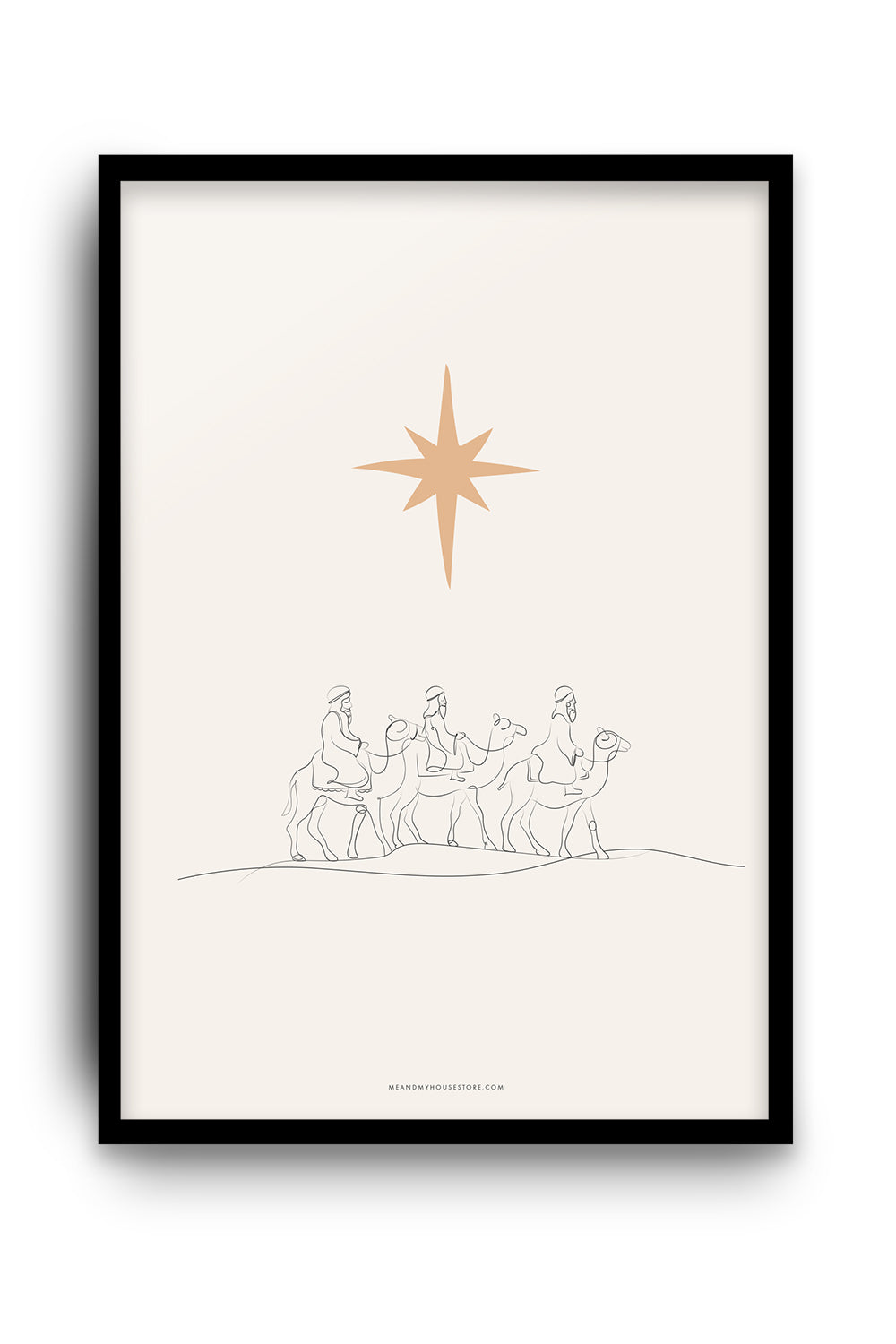 Julposter: Tre vise män