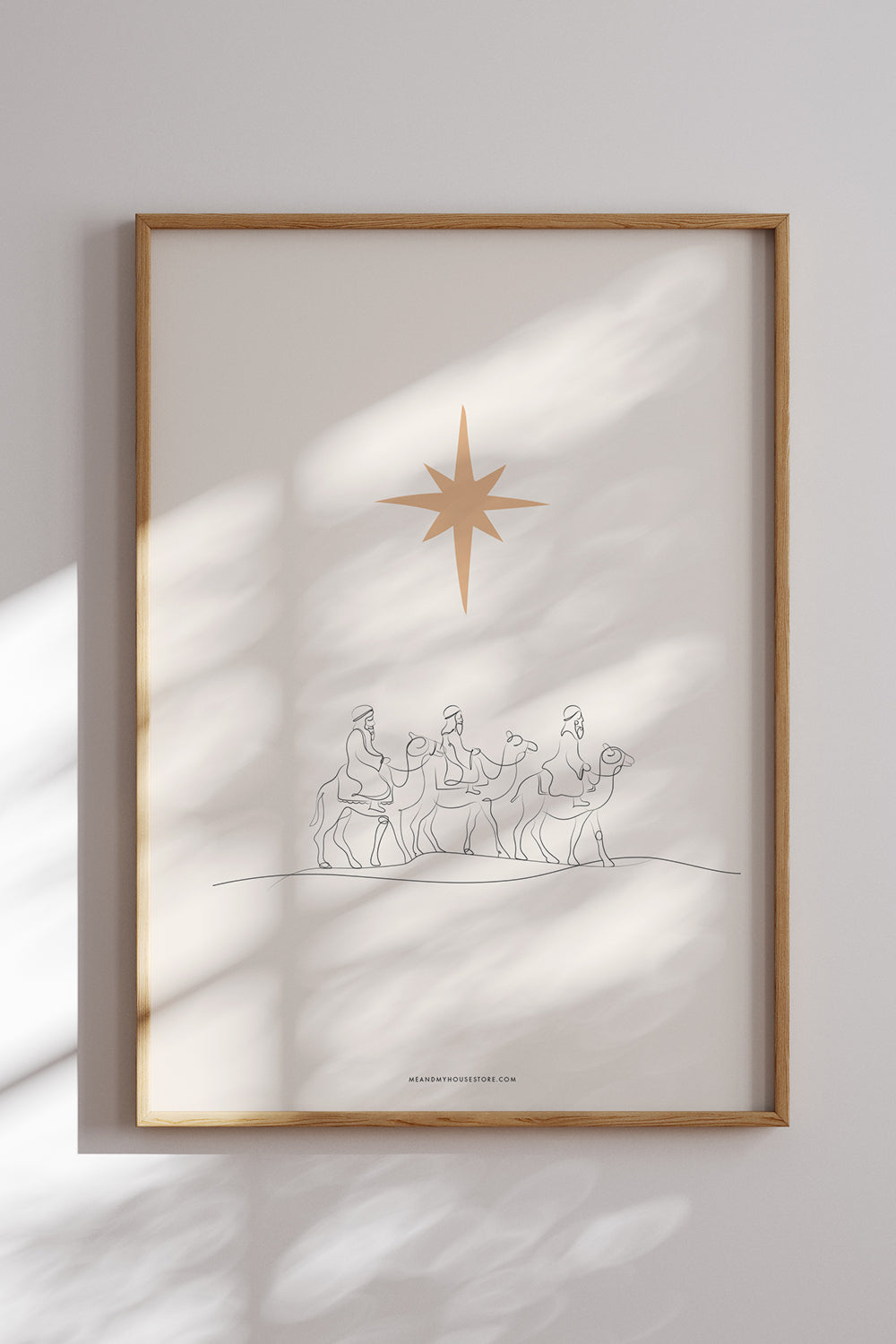 Julposter: Tre vise män