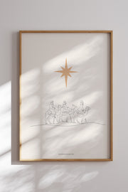 Julposter: Tre vise män