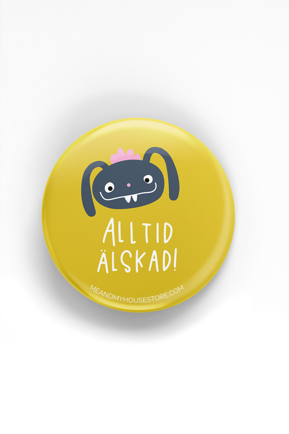 Knapp med söt kanin: Alltid älskad!