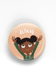 Knapp med sprallig unge: Älskad