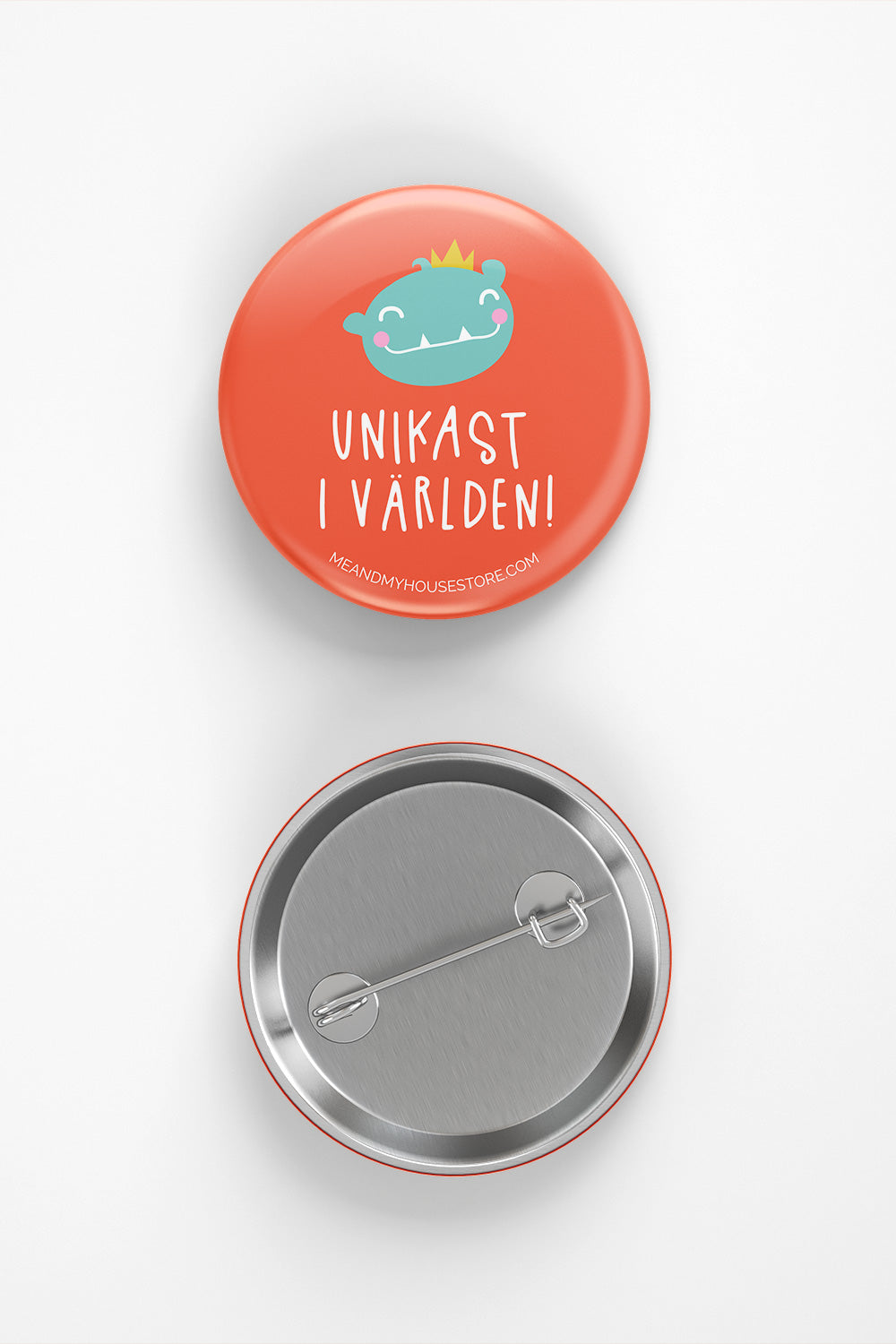 Röd knapp: Unikast i världen