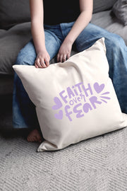 Kuddfodral: Faith over fear