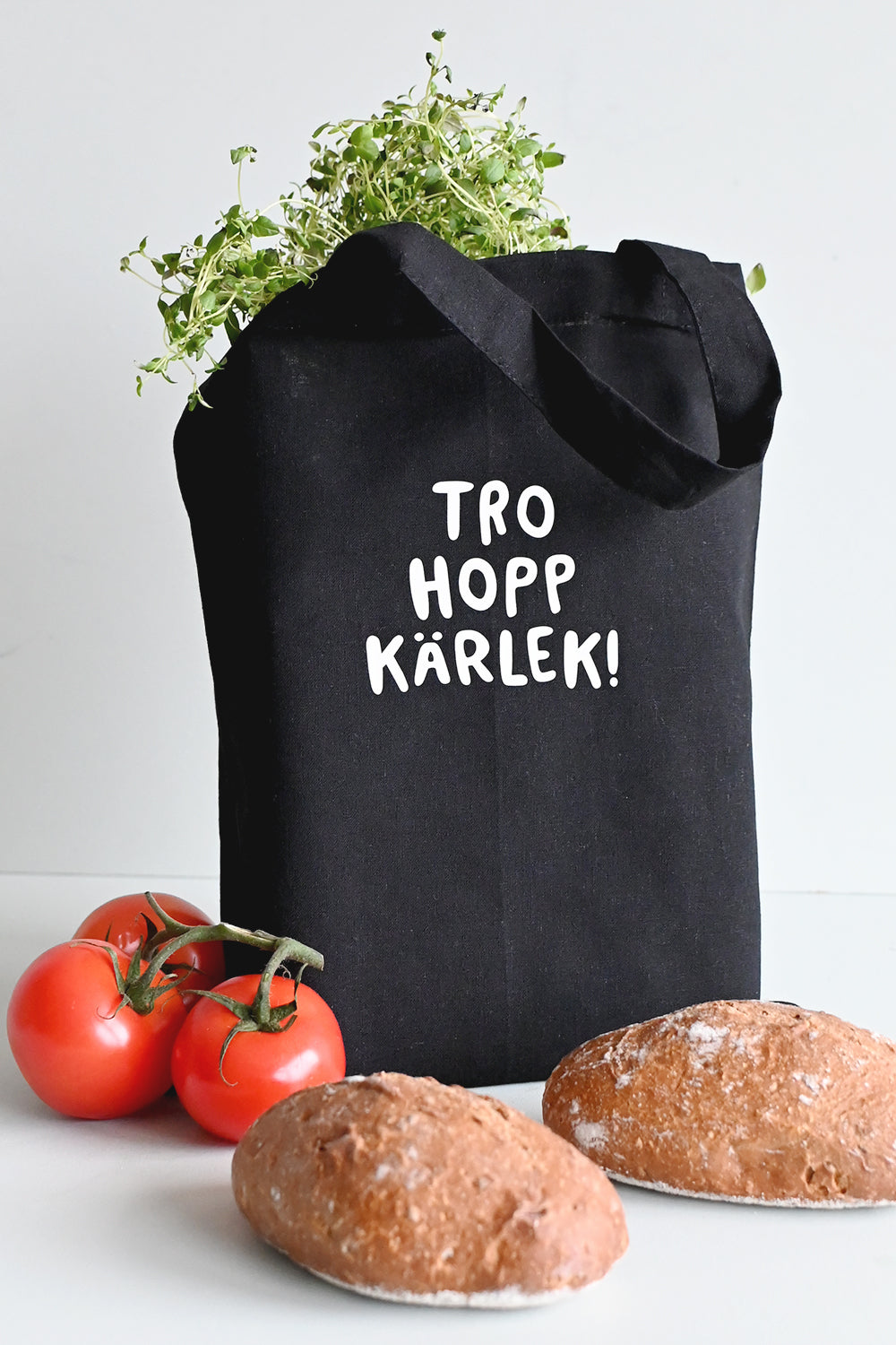 Liten lunchtygkasse: Tro, hopp, kärlek!