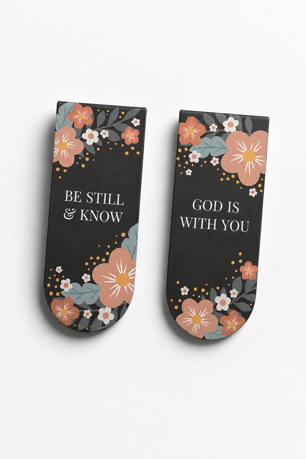 Magnetbokmärken: Be still and know/God is with you