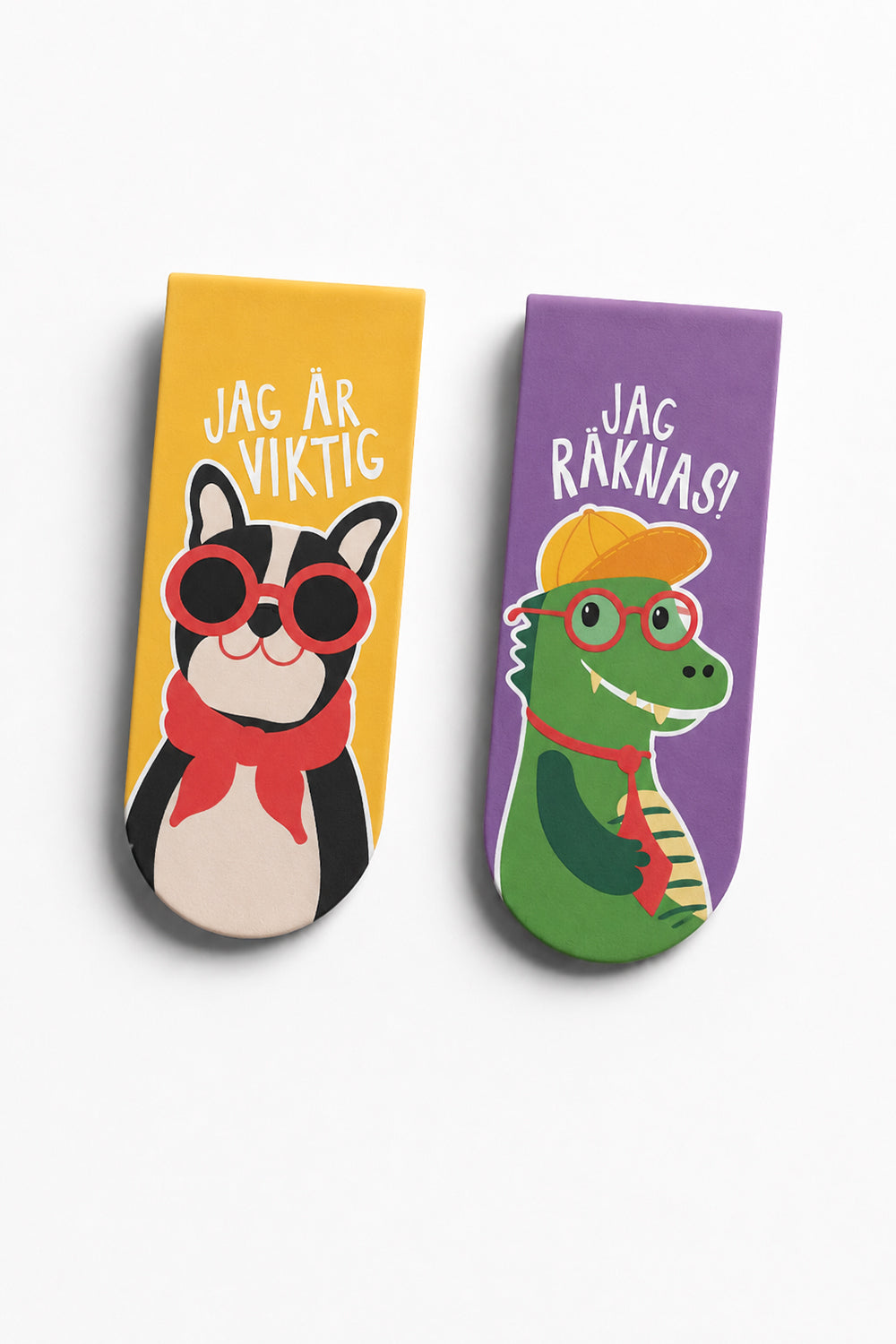 Magnetbokmärken: Jag är viktig/Jag räknas!