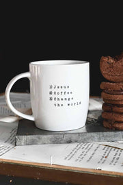 Mugg: 1) Jesus, 2) Coffee, 3) Change the World