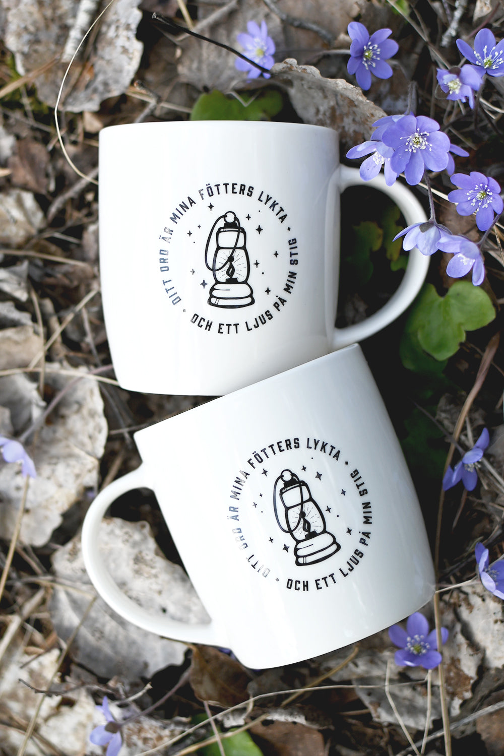 Mugg: Ditt ord är mina fötters lykta