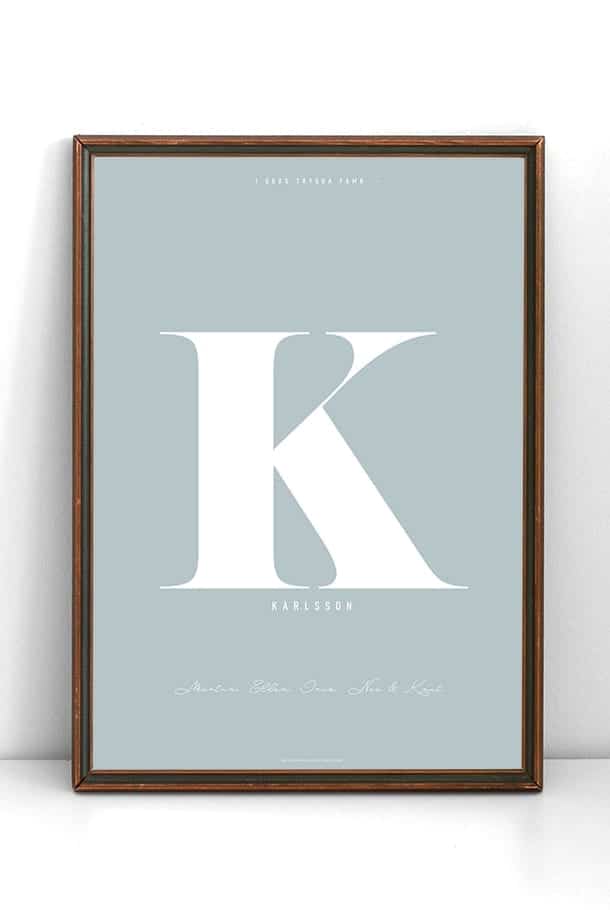 Namnposter med stor initial: I Guds trygga famn