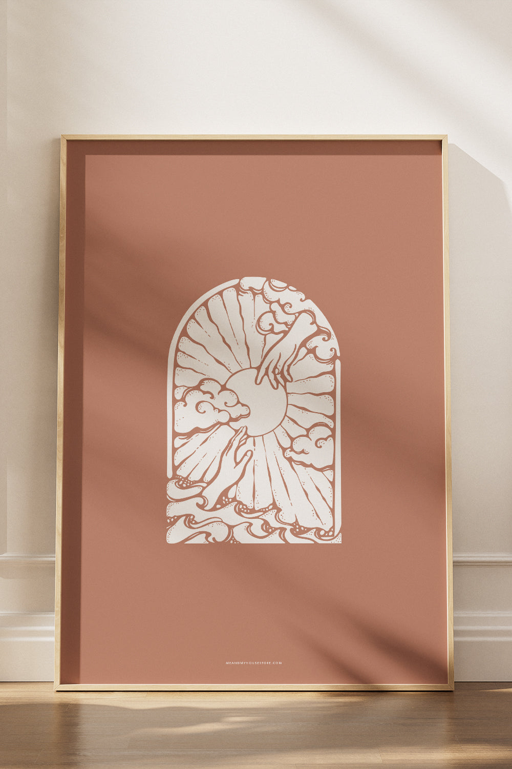 Poster: Guds hand
