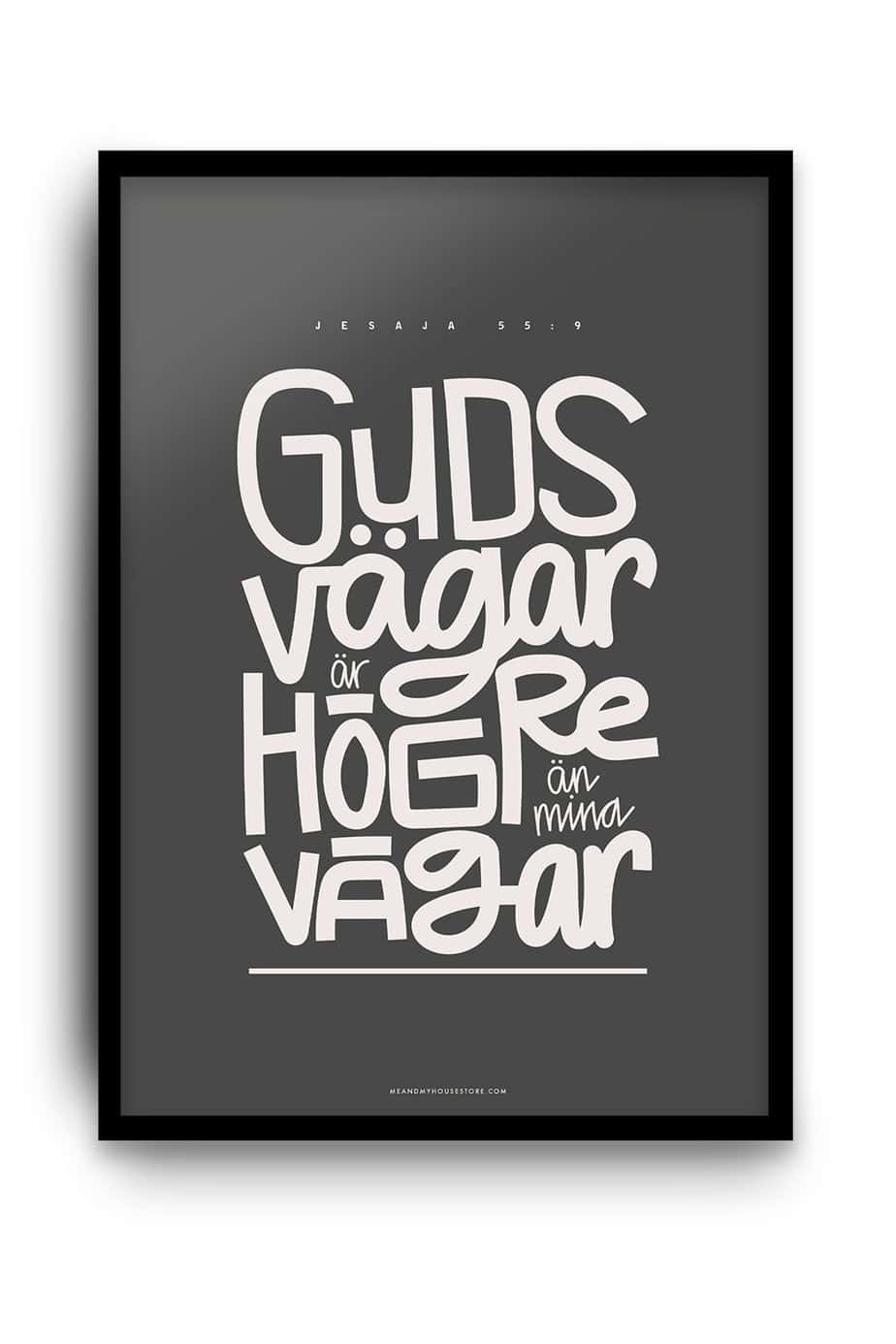Poster: Guds vägar är högre