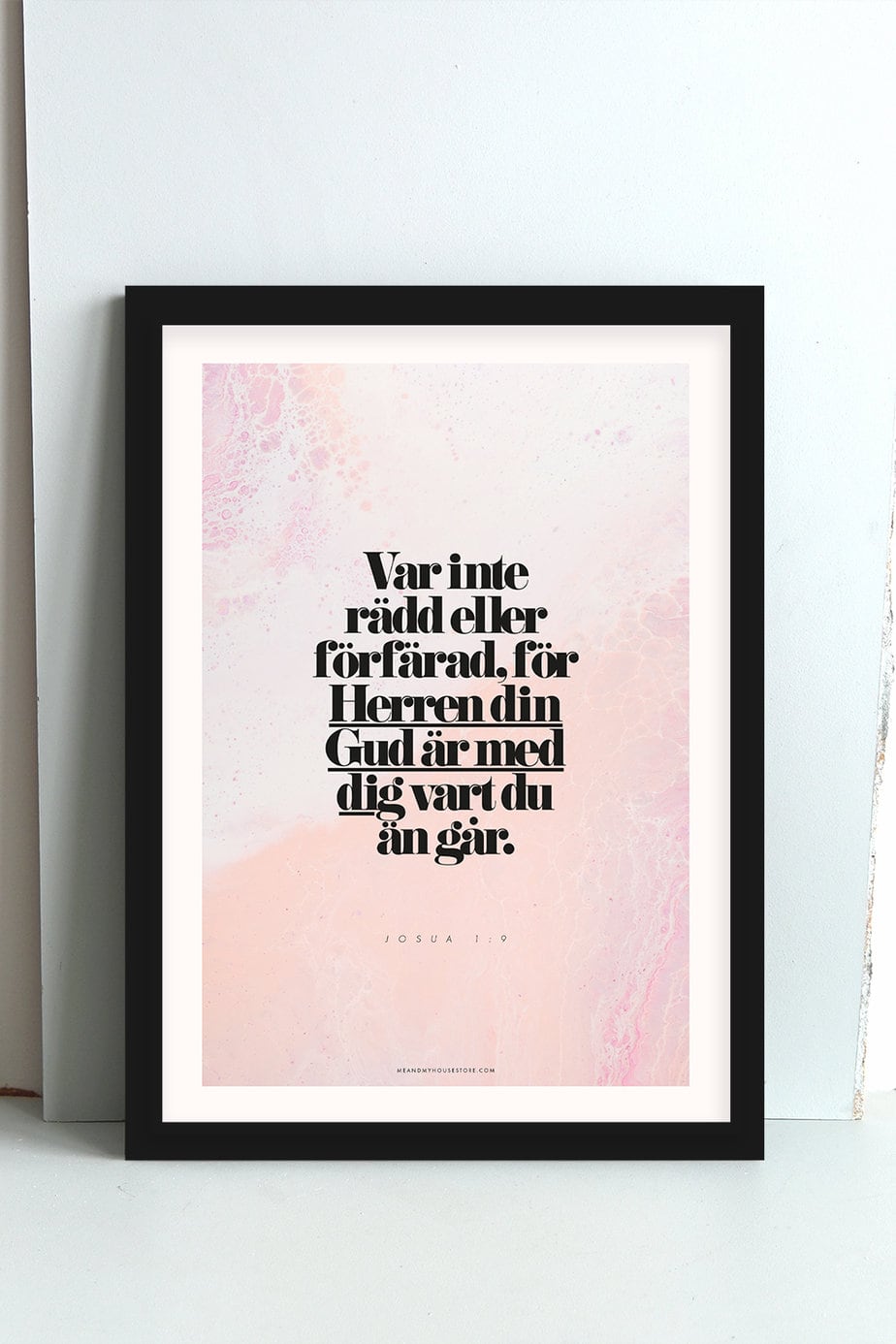 Poster: Herren din Gud är med dig