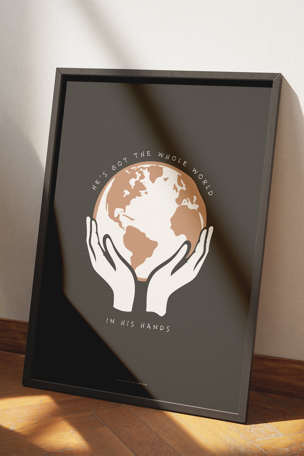 Poster: He's got the whole world
