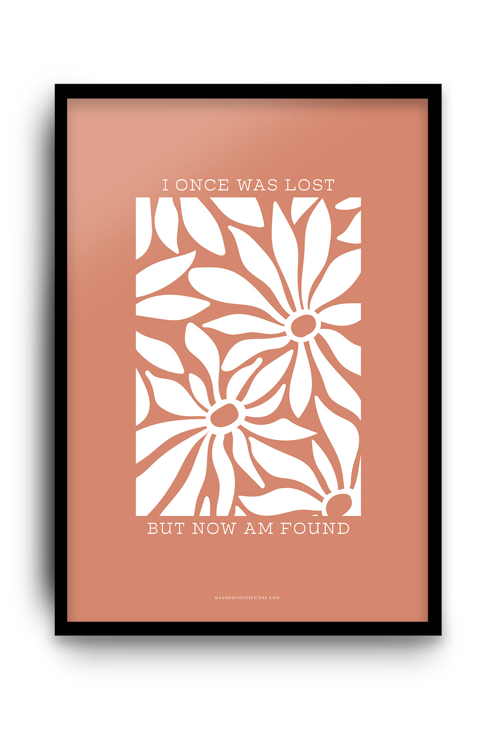 Poster: I once was lost but not am found