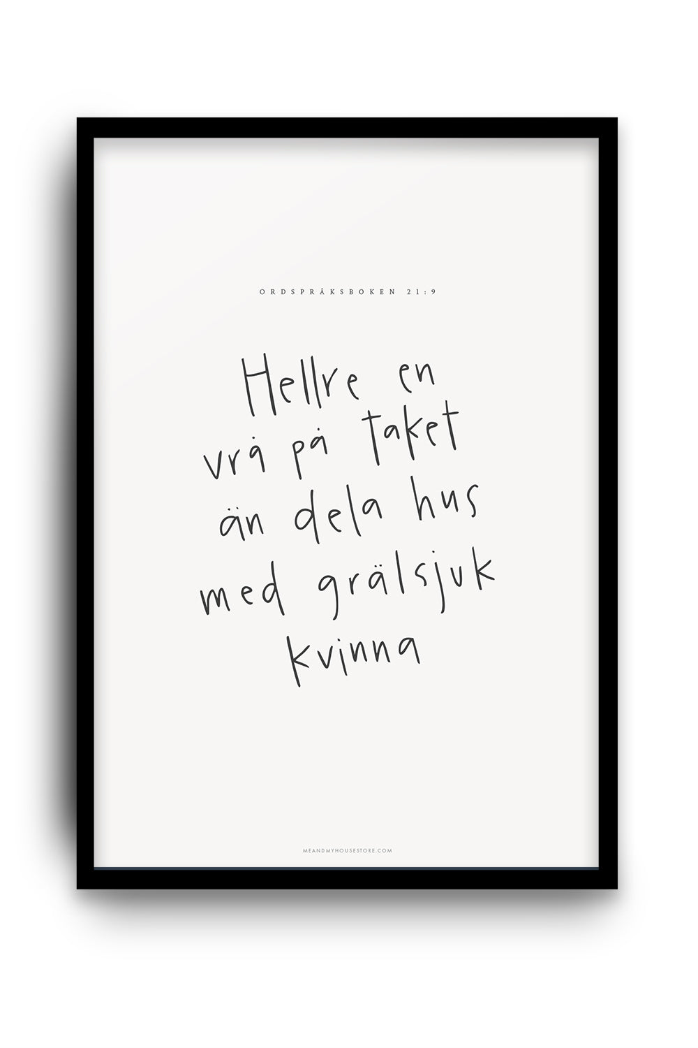 Poster: Hellre en vrå på taket