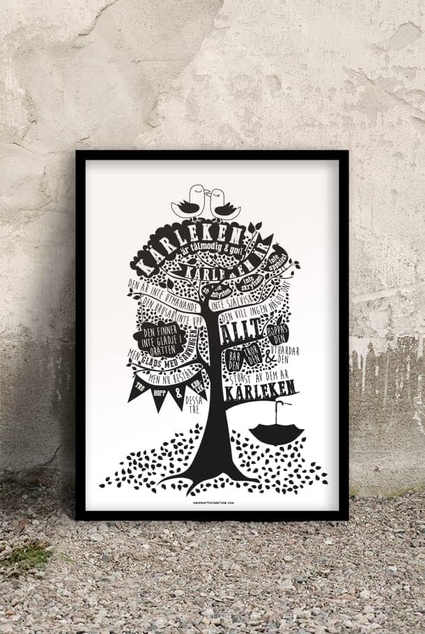 Poster: Kärlekens lov
