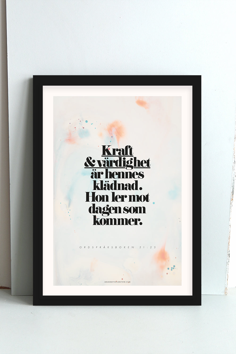 Poster: Kraft & värdighet