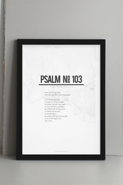 Poster: Psalm no 103