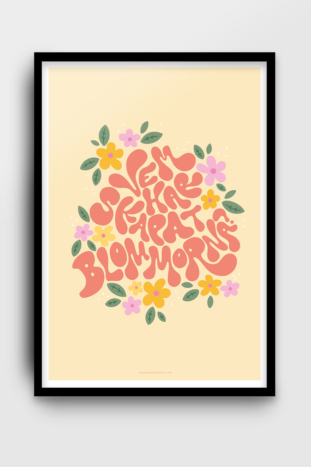 Poster: Vem har skapat blommorna?