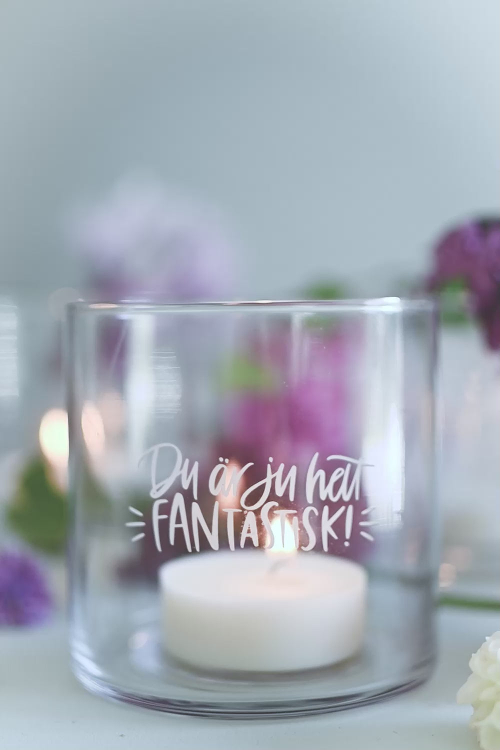 Ladda video: Ljuslykta: Du är ju helt fantastisk!