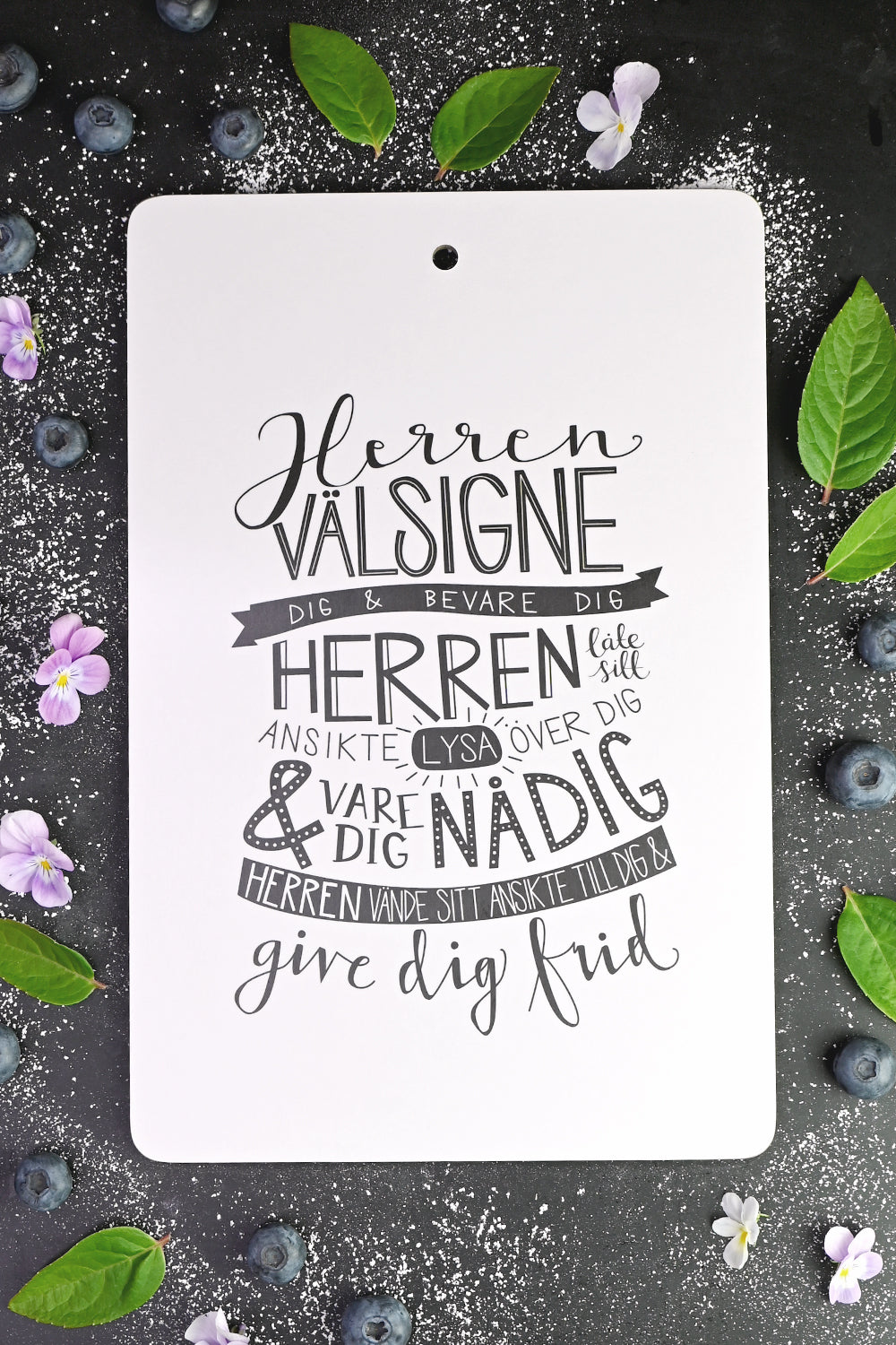 Serveringsbräda: Välsignelsen