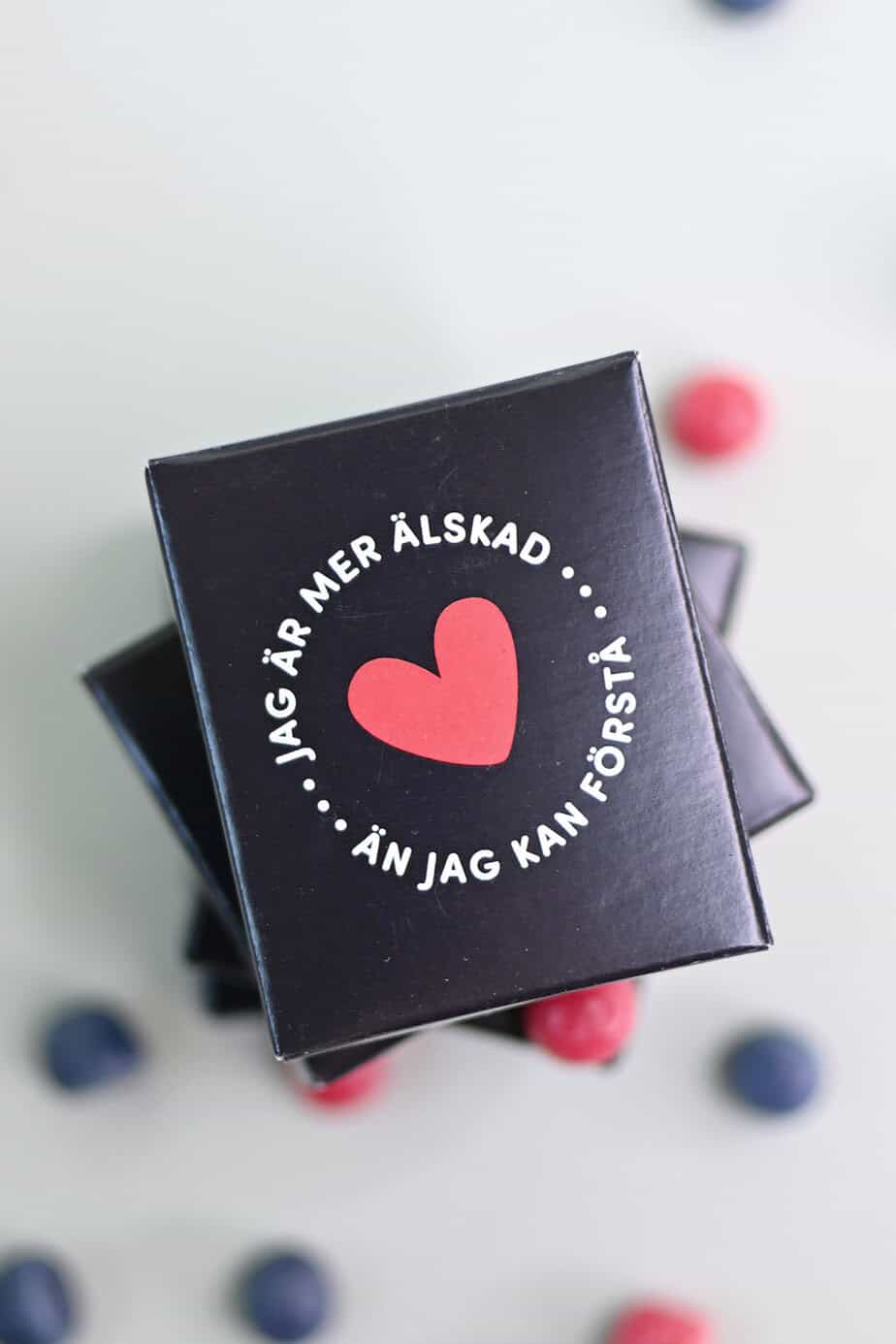 Tablettask: Jag är mer älskad än jag kan förstå