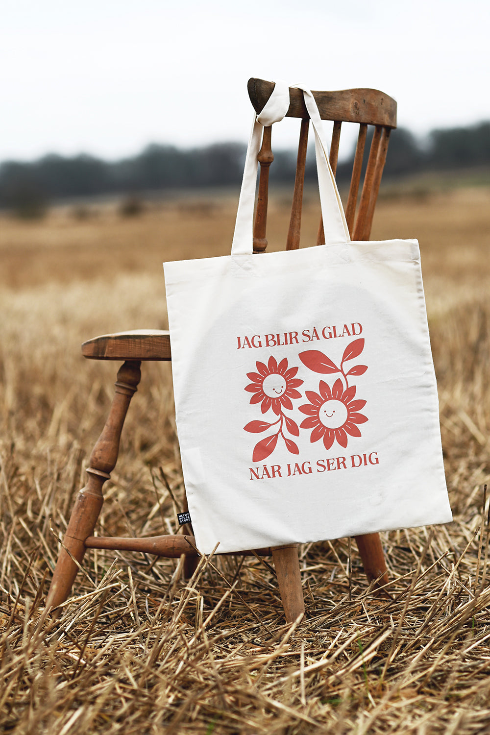 Tygkasse sydd genom hjälpprojekt i Indien: Jag blir så glad när jag ser dig